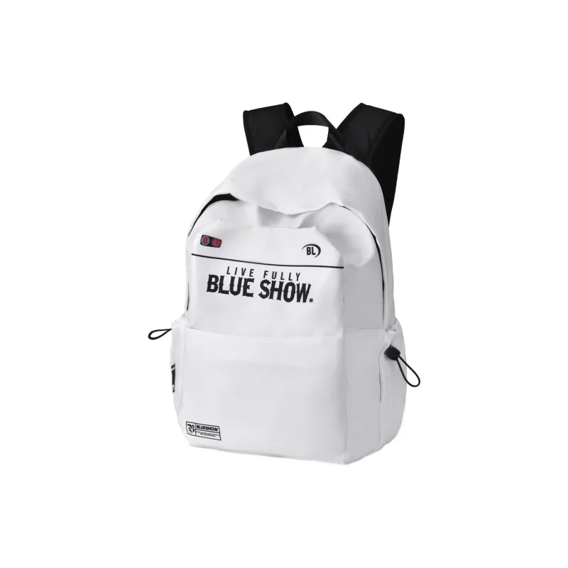 SRRW Polyester Backpack Unisex White-1