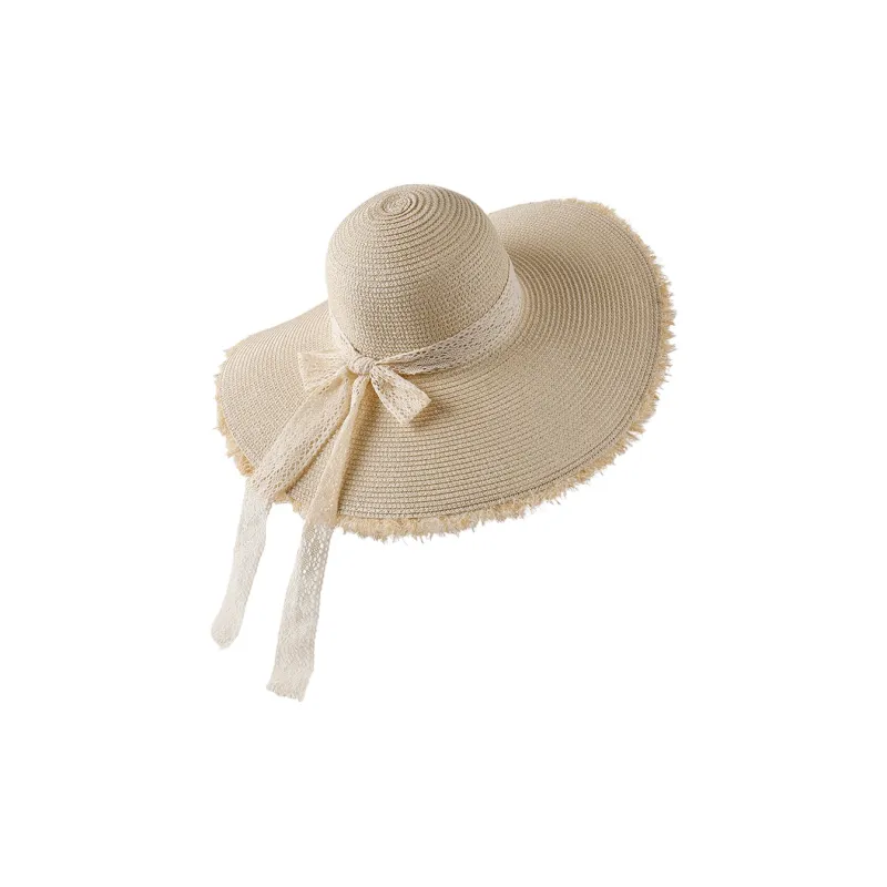 VINEY Straw Woven Sun Protection Hats Women's-0