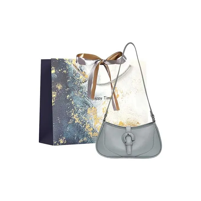 Iman's House PU Shoulder Bag Women's White/Blue/Pink/Black-5