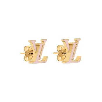 LOUIS VUITTON M01722 Lv Iconic Enamel Earrings