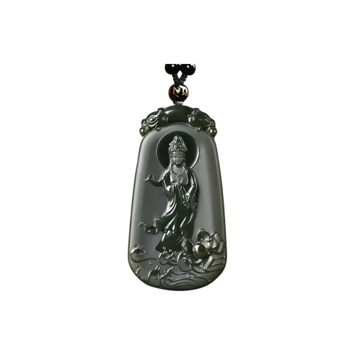 Renyu Jewelry Pendants Green Jade Men's