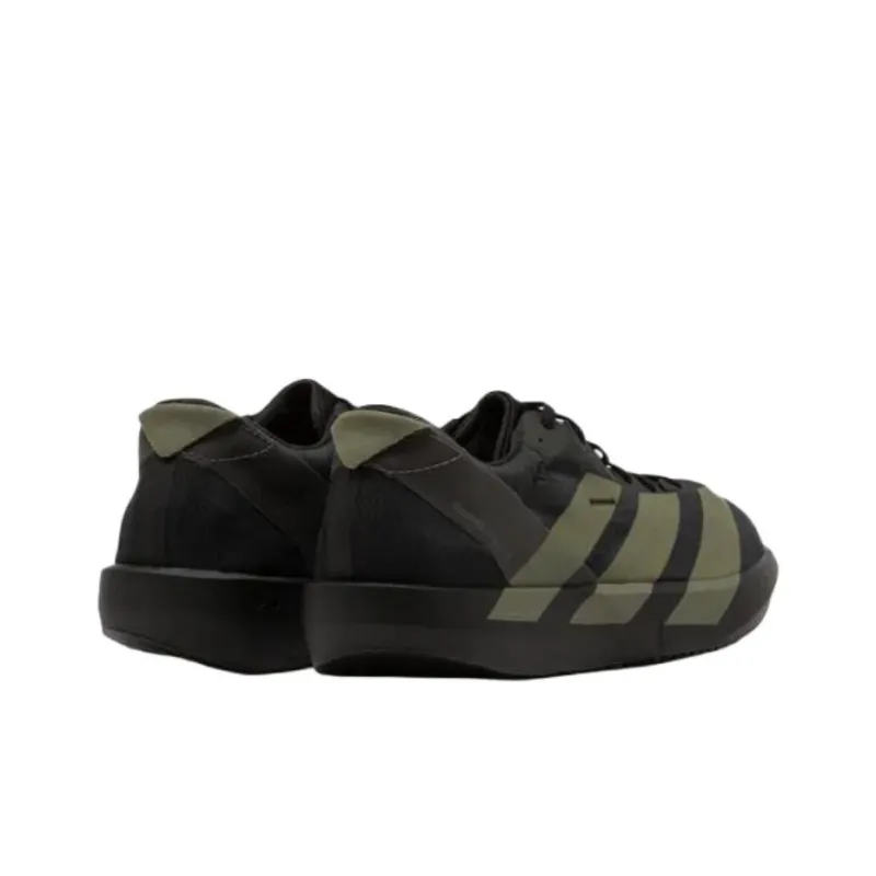Adidas Adizero Adios 9 Anti Slip Wear Resistant Low Top Casual Running Shoes Men's Black Green-3