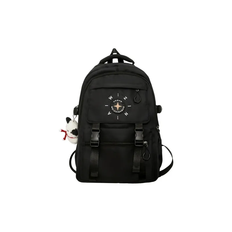 H YXIANG Nylon Backpack Regular Women's Multicolor-7