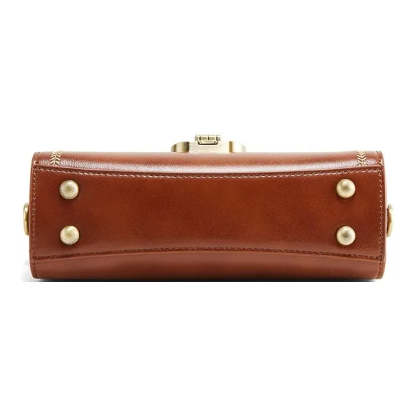 Teenmix Cow Leather With Synthetic Leather Messenger Bag, Shoulder Bag, Handbag Trumpets Women's Multicolor-15