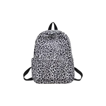 AIBAG Nylon Backpack Unisex White/Khaki/Coffee/Brown