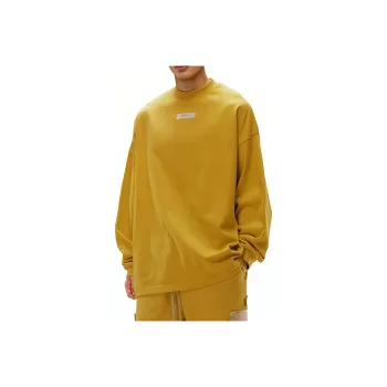 Fear Of God Essentials T Shirt Men's Imperial Yellow