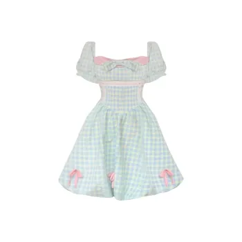 Mu Xiao Xin Short Sleeved Dress Women's