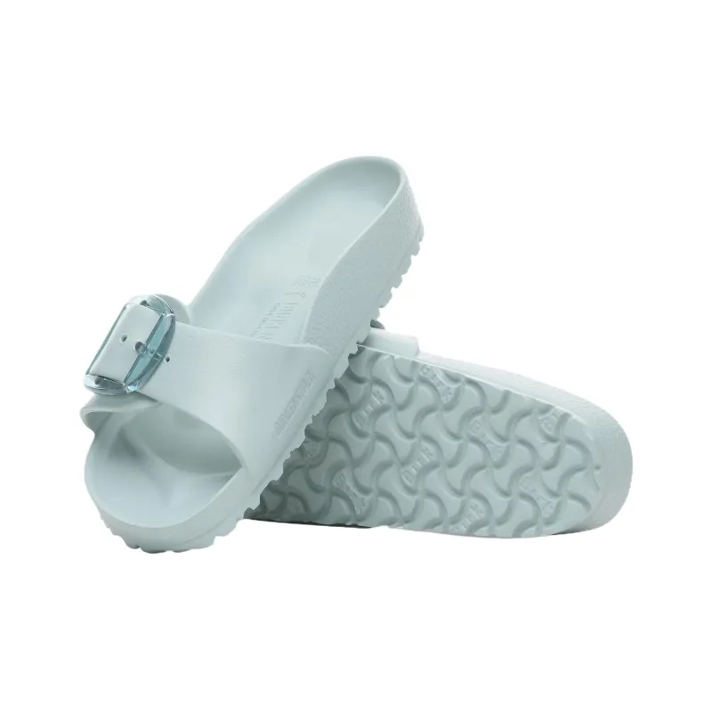 Birkenstock Madrid Big Buckle EVA Abrasion Resistant Slide Slippers Women's Green-4