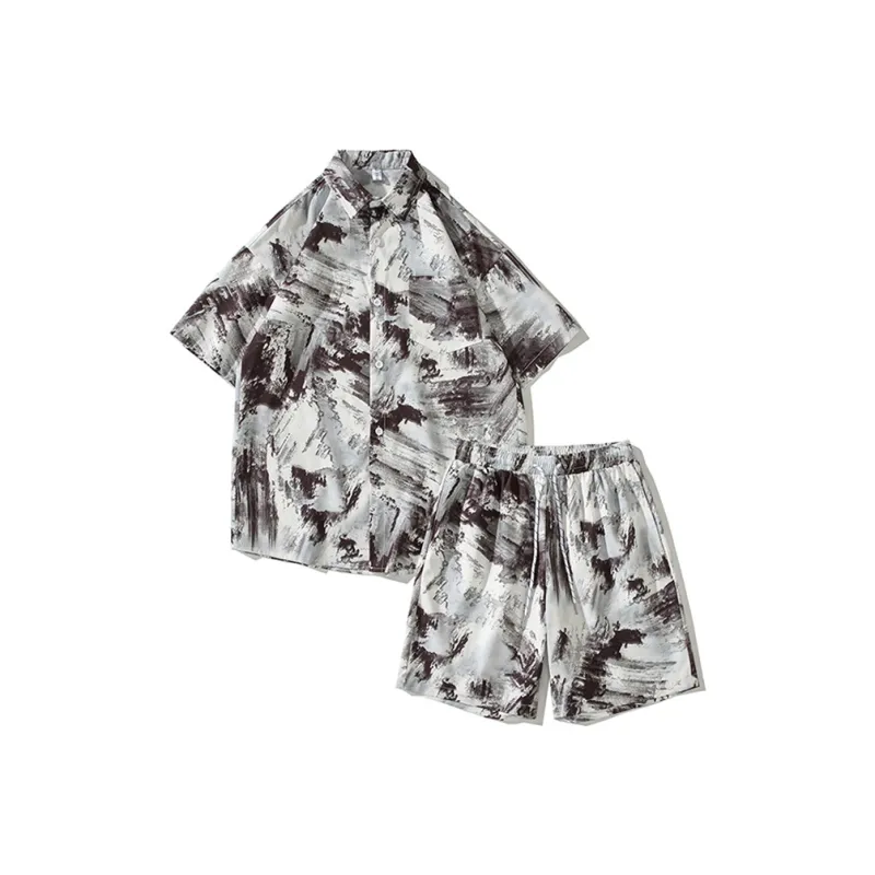 Fakeyoung Shirt Matching Set Unisex-6