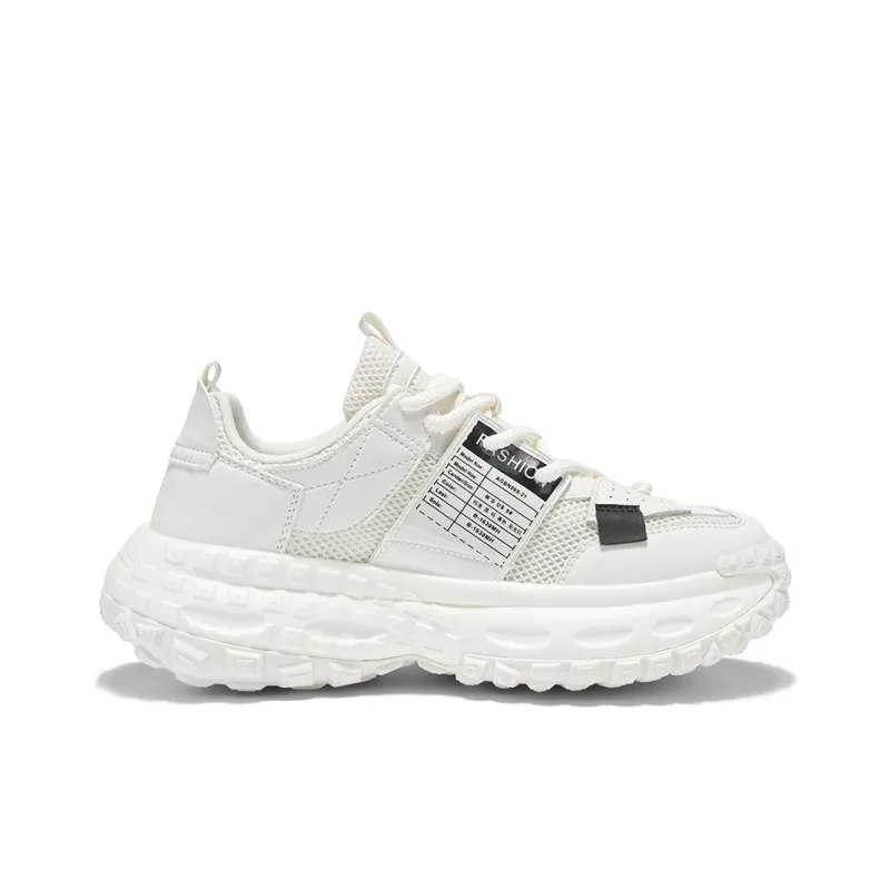 AD Slip Resistant, Abrasion Resistant, Breathable Low Top Chunky Sneakers Men's-1