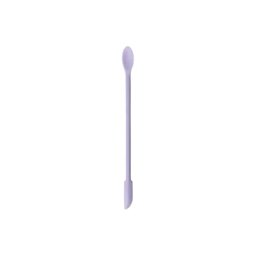Goodgudi Cosmetics Scoop Silicone Scraper Empty Bottle Tool Mini Dual Head Residue Scraping Spoon Cleaning