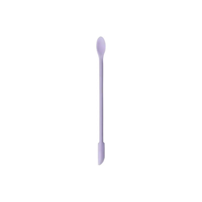 Goodgudi Cosmetics Scoop Silicone Scraper Empty Bottle Tool Mini Dual Head Residue Scraping Spoon Cleaning-0