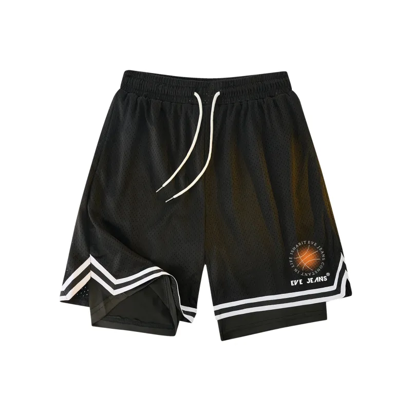 Yiwen Basketball Shorts Unisex-0