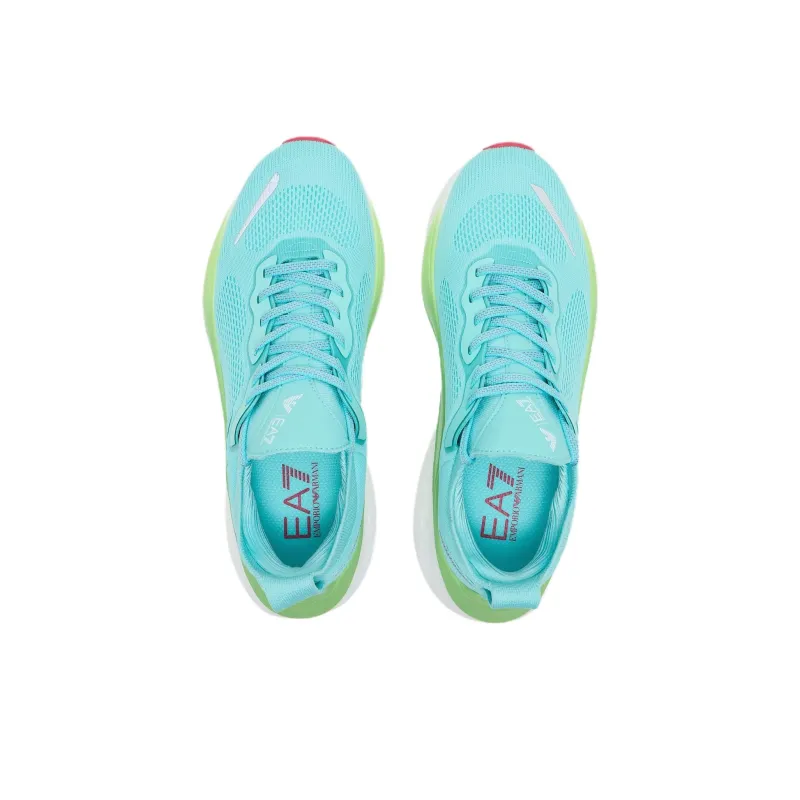EMPORIO ARMANI EA7 Low Top Casual Shoes Unisex Blue-3
