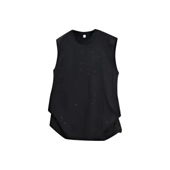 D&W Tank Top Unisex Starburst Black