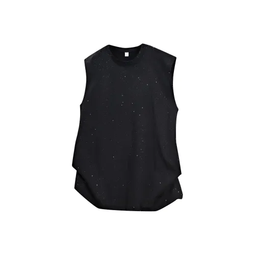 D&W Tank Top Unisex Starburst Black