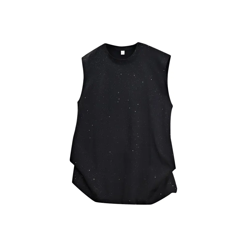 D&W Tank Top Unisex Starburst Black-0