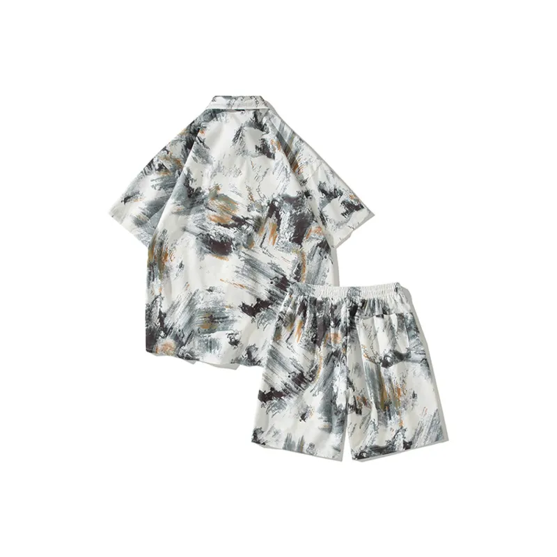 Fakeyoung Shirt Matching Set Unisex-13