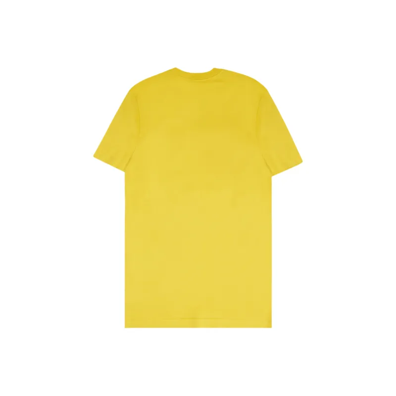 Nike Tee Hoop Photo T Shirt Men's Yellow-1
