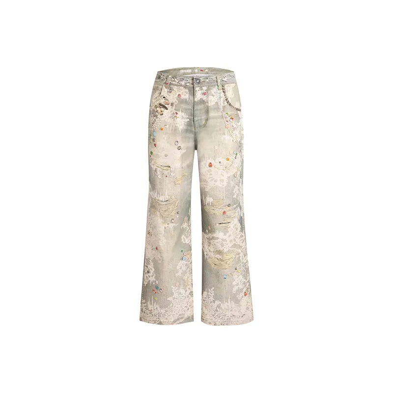 FASTFISH Jeans Unisex Blue-0
