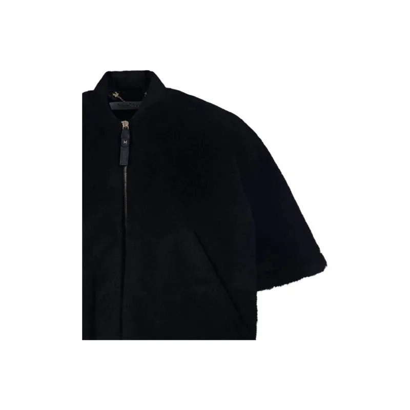 MaxMara Zip Up Short Sleeved Coat-3