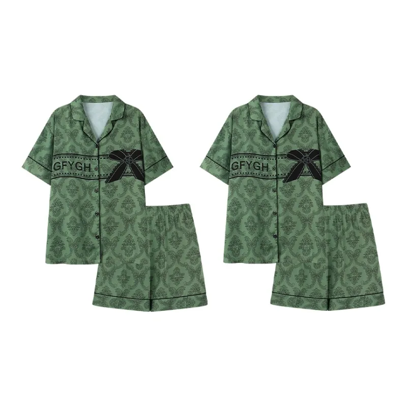 Cotton Gene Pajama Set Women's Combo Set-46