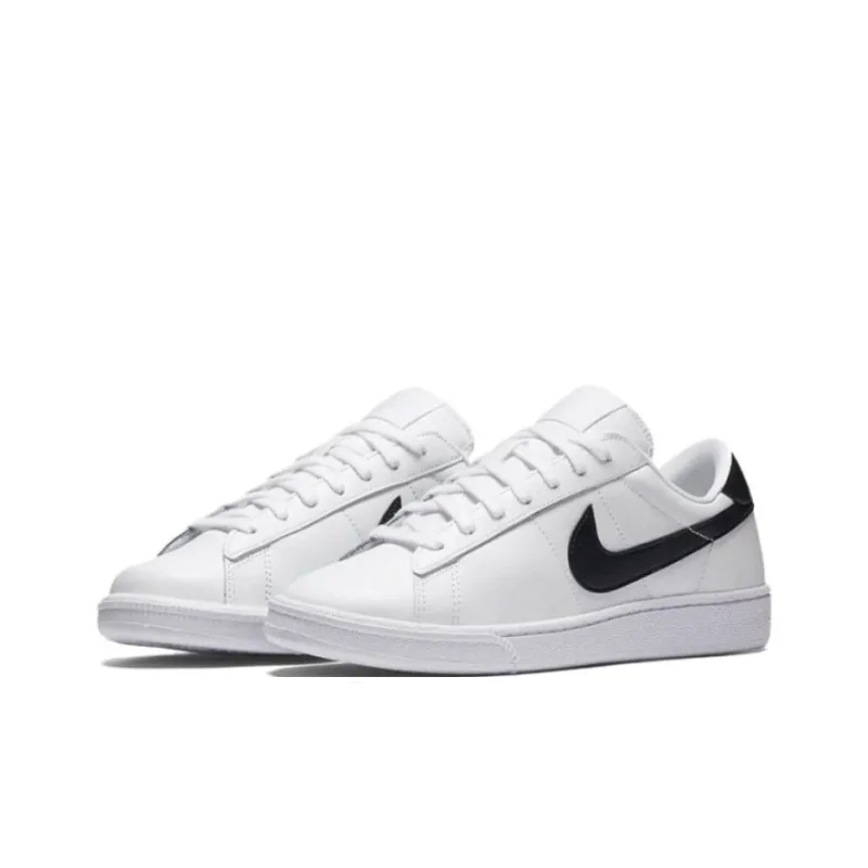 Nike Tennis Classic Anti Slip Wear Resistant Low Top Skateboard Shoes Women's White-1