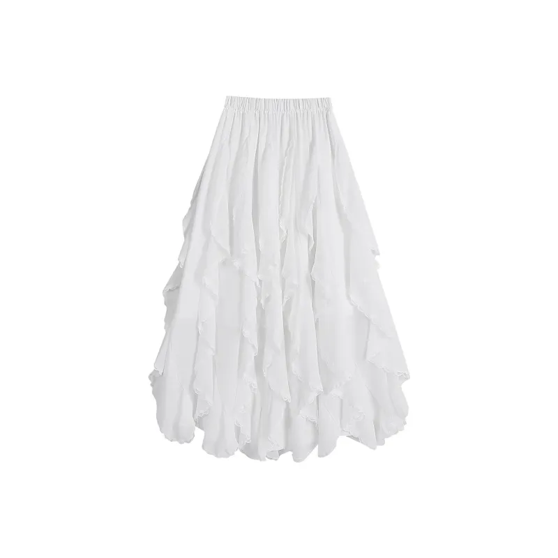 Ning Cai Yuer Casual Long Skirt Women's-1