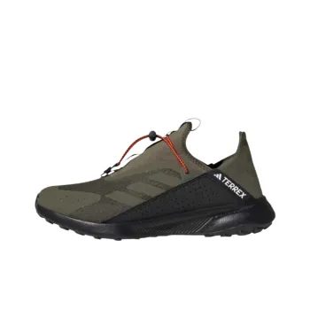 Adidas VOYAGER 21 Mid Top Outdoor Shoes Men's Strata Olive Green