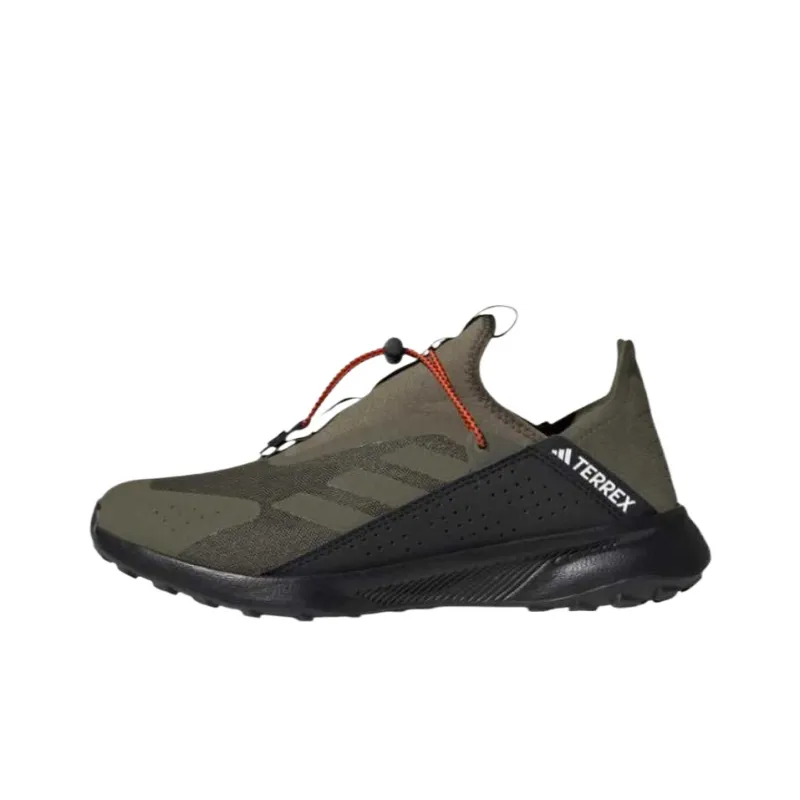 Adidas VOYAGER 21 Mid Top Outdoor Shoes Men's Strata Olive Green-0