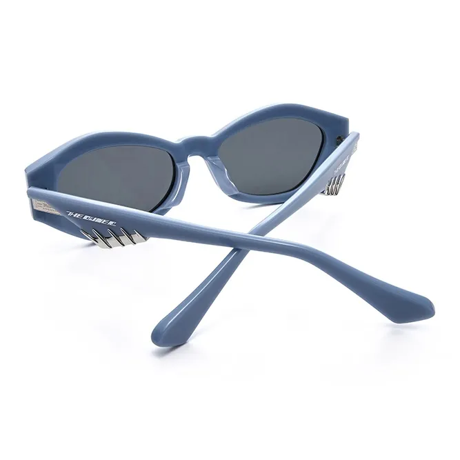 THE OWNER Plate Frame Irregular Shape Sunglasses Unisex-12