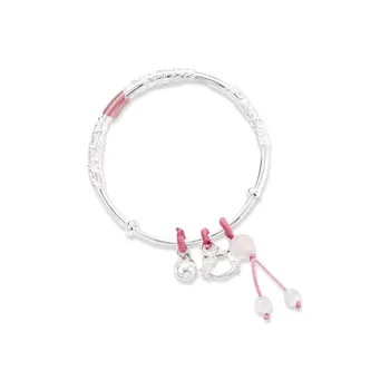 I&YOU 999 Fine Silver Bangles Women's