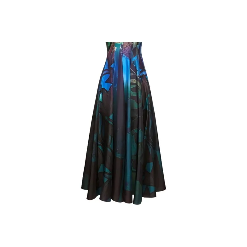 Ferragamo Sleeveless Graphic print Dress-4