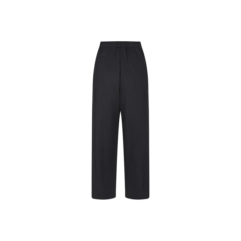 CROQUIS Black Thread Casual Pants Men's-1