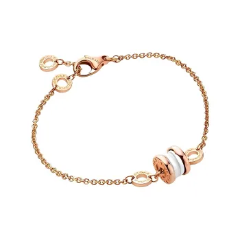 BVLGARI B.Zero1 Series 18K Rose Gold Bracelets Women's