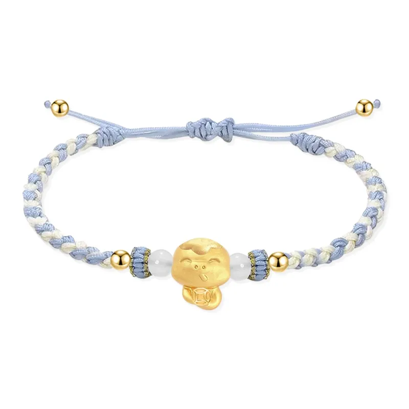 OSSINMI Alloy Rope Bracelets Unisex-5