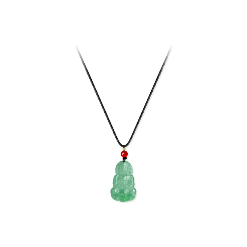 JUICY GRAPE African Emerald Jade Necklaces Unisex-0