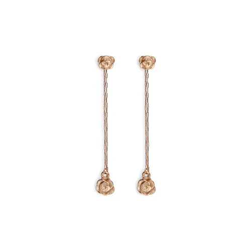 CHARLES&KEITH Stainless Steel Earrings Women's Rose Gold/Silver