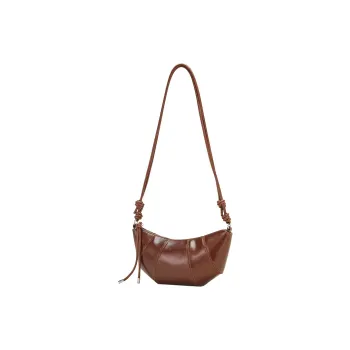 ROBERTA DI CAMERINO Cow Leather Shoulder Bag Regular Women's Coffee/Black