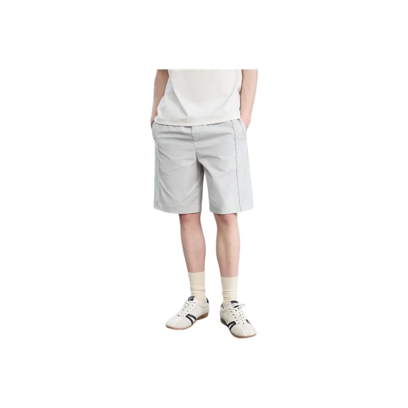 Lilbetter Casual Shorts Men Light Gray-0