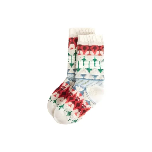 Loro Piana FW23 wiburg Socks Knee-High Socks Women's 1 Pack Multicolor