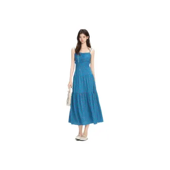FOREVER 21 Slip Dresses Women's Blue