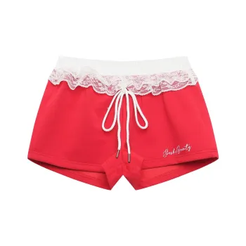 Vine Color Casual Shorts Women's