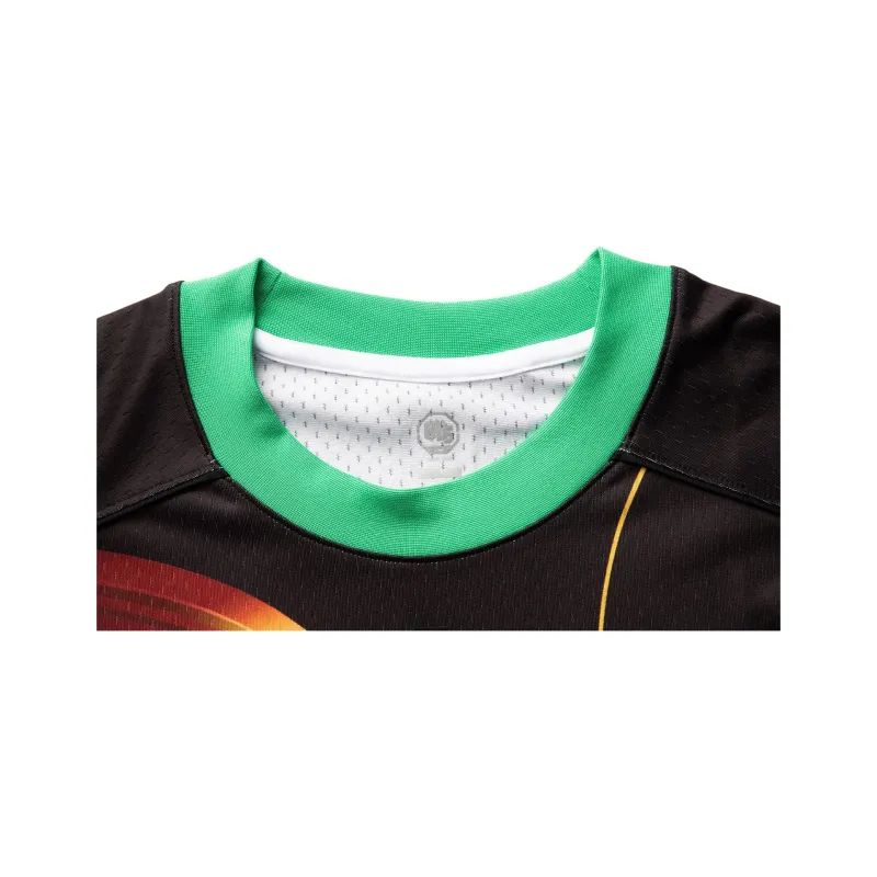 LiNing Basketball Collection T Shirt Men's Emerald Feather Green-2