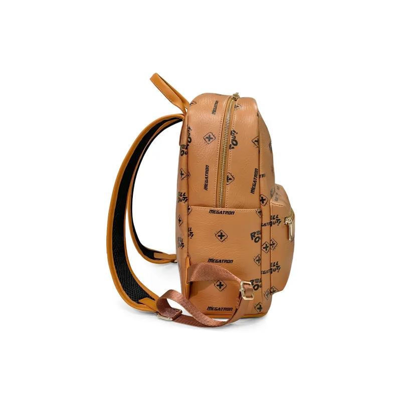 Meow In The Grass TRANSFORMERS Collaboration PU Backpack Regular Women's Multicolor-7