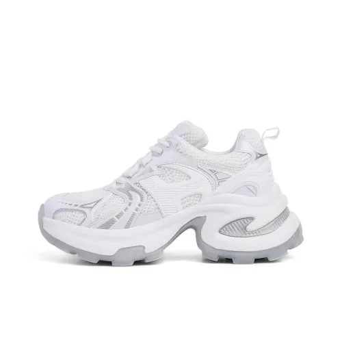Medd Cushioning, Breathable, Lightweight Low Top Classic Chunky Sneakers Women's