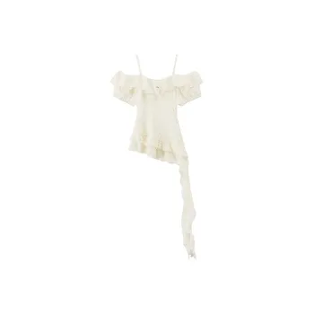 CHUU Chiffon Shirts Women's White