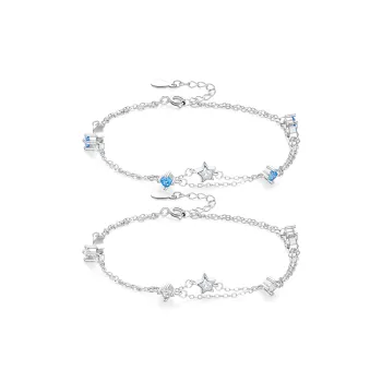 OWNCOOL S925 Silver Bracelets Unisex