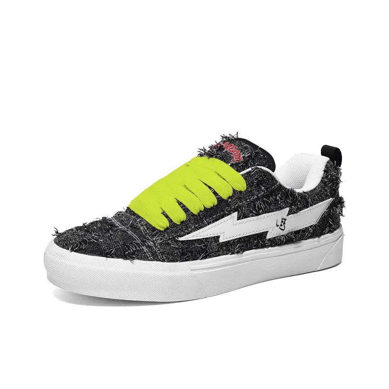 DUEPLAY Coverage, Impact Resistance, Balance, Height Increase Low Top Skateboard Shoes Unisex-7