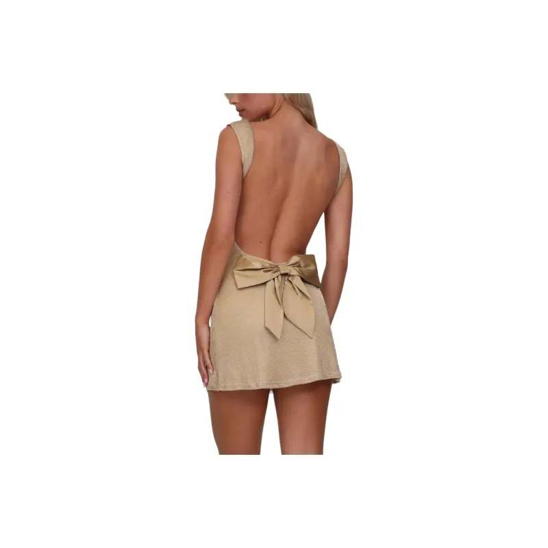 Tiger Mist ZITA MINI DRESS Sleeveless Dress Women's-0